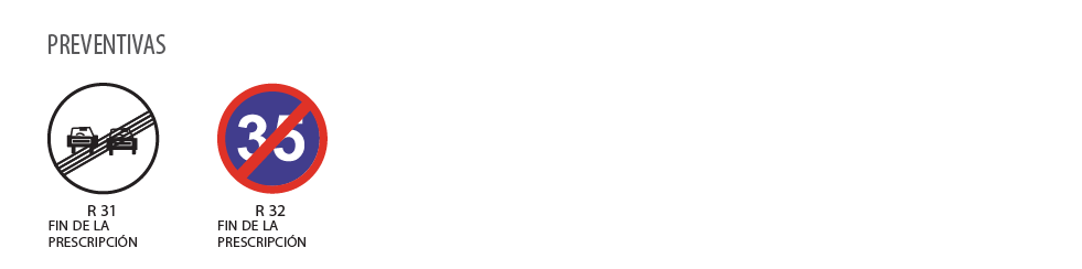 Señales de fin de la prescripción
